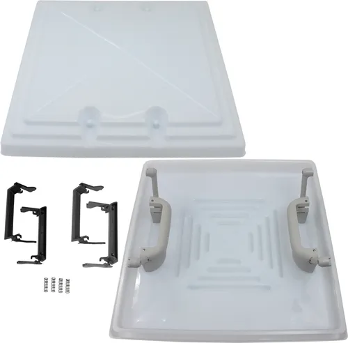 MPK Ersatzhaube Dachfenster 40 x 40 cm - Hochwertige Dachhaube für Wohnwagen und Camper, witterungs- und UV-beständig, mit praktischem Dauerlüftungssystem und einfacher Montageanleitung.