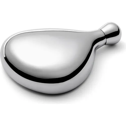 Philippi Design Flachmann Lara - Eleganter Flachmann für Whisky und Schnaps, handschmeichelnd und ideal zum Verschenken, mit gravierbarem Edelstahl-Korpus und praktischem Schraubverschluss.