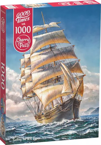 Puzzle 1000 elementów. Żeglowanie WR Grace 30448 CherryPazzi 5903728730448