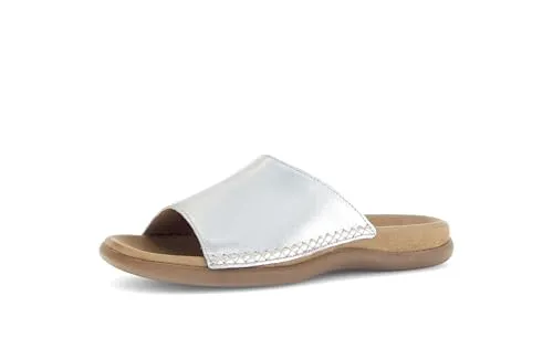 Gabor Pantolette silberfarben 43 EU (9 UK) in silber von Gabor