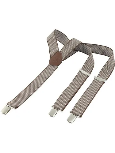 Jan Vanderstorm VAITO Hosenträger in braun von JAN VANDERSTORM