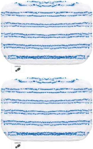 Polti Hochdruckreiniger-Düse Kit mit 2x Mikrofaser Bodentücher PAEU0394 - Hochdruckreinigerdüsen, inklusive 2 hochwertige Mikrofaser Bodentücher für gründliche Reinigung und Pflege von Böden.