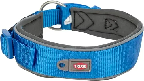 TRIXIE Premium Halsband L-XL, 53–62 cm, blau von Trixie