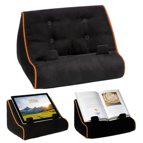 Book Couch iPad Ständer | Tablet Ständer | Buchhalter | Lesekissen | Lesen im Bett zu Hause | Tablet Knietruhe Kissen | Lustige Neuheit Geschenkidee für Leser, Buchliebhaber