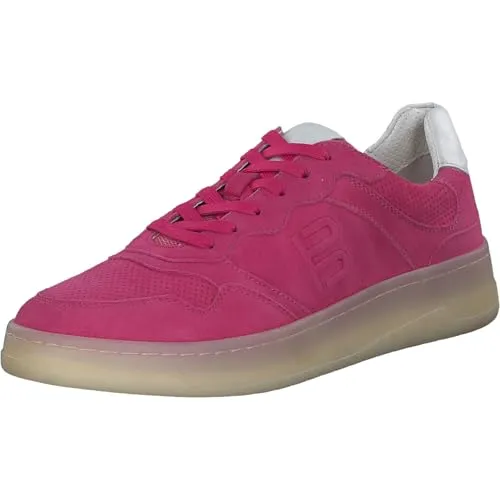 TT.BAGATT D31-AJF09 Damen Schnürer - Pink/White, 40 EU - Damen-Sneaker mit trendigem Design und bequemer Passform, ideal für den Alltag und Freizeitaktivitäten.