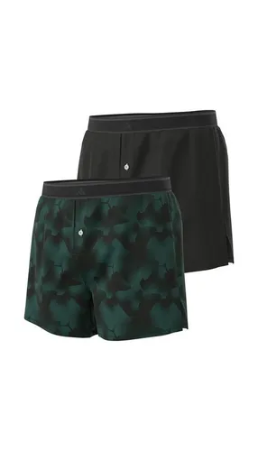 adidas Sportswear Boxer Active Woven (2-St) - Herrenunterhosen im bunten Design, aus 100% Baumwolle für höchsten Tragekomfort und optimale Bewegungsfreiheit.