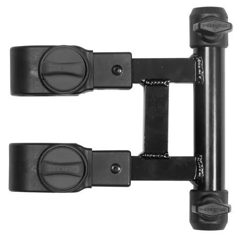 Preston Innovations OffBox36 Mega Brolly Arm (kurz) - Angelschirme: Robuster 2-Punkt-Befestigungsarm für mehr Stabilität, ideal für Angler, die Wert auf zuverlässige Unterstützung legen.