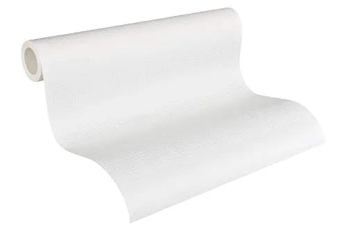Tapete Vlies überstreichbar Mosaik weiß AP Pigment 95345-1 - Hochwertige Mustertapete in Weiß mit geometrischem Design, ideal zum Überstreichen. Perfekt für kreative Raumgestaltungen und individuelle Akzente.
