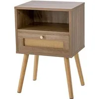 Nachttische Beige von Costway