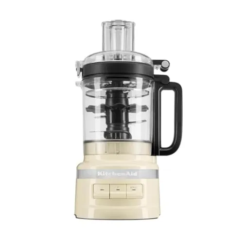 Kitchenaid Zerkleinerer 5KFP0921EAC - Allesschneider & Elektromesser, leistungsstarker Zerkleinerer in elegantem Almond Cream, ideal für schnelle und mühelose Zubereitung von Zutaten.