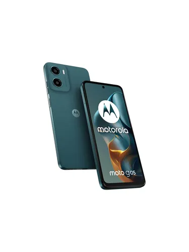Motorola moto g05 4/128GB Forest Green - 90Hz Display - Handys und Smartphones mit 50-Megapixel Kamera, Dolby Atmos Lautsprechern und 5200 mAh Akku für lange Nutzung und beeindruckende Bildqualität.