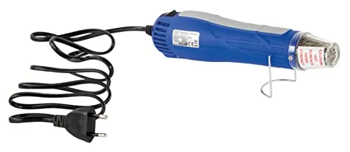 Rayher Heißluftgerät, Embossing Heißluftgebläse 300W, 29,5 x 13,5 x 7,5 cm, zum schnellen und einfachen schmelzen von Embossing Puder, erreicht ca. 380°C, 8919900, Blau