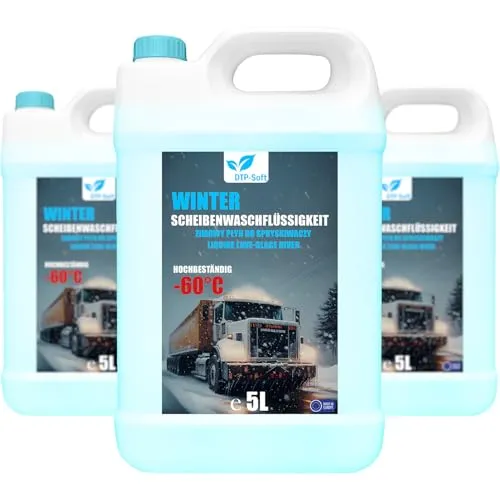 Scheibenfrostschutz Konzentrat 15 Liter -60 Grad | Frostschutz Konzentrat für die Auto Scheibenwaschanlage | Frostschutz Konzentrat 15L