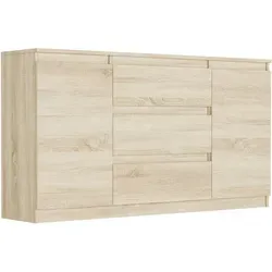 Moderne Eiche Sonoma Kommode