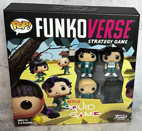 Funko Funkoverse 100 Squid Game Strategy Brettspiel 2022 Neu versiegelt OVP