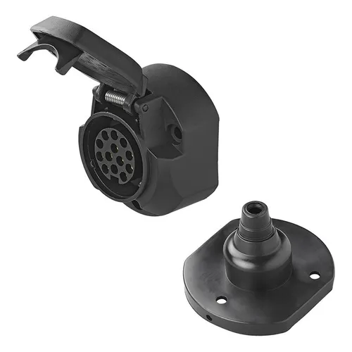 Steckdose 13-polig PVC System Jaeger + Dichtung