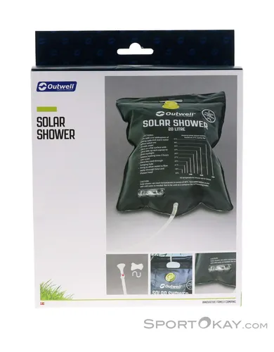 Outwell Solar Shower Campingdusche-Schwarz-20