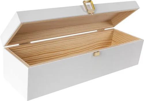 Creative Deco Weinkiste Holzkiste Weinbox für 1 Flasche