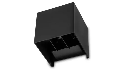 Lumiled Außenwandleuchte IP65 - Hochwertige Wandlampe für Garten und Terrasse - Lampen: Spritzwassergeschützte Wandleuchte aus Aluminium mit schwenkbaren Lamellen für individuelle Lichtgestaltung und hohe Widerstandsfähigkeit.