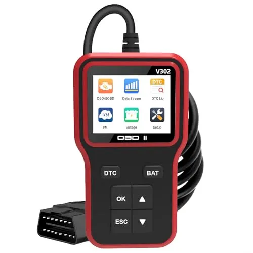 MMOBIEL OBD2 Diagnosegerät - Check Engine Car Code Reader mit Reset und I/M Bereitschaft - OBD-II Diagnosewerkzeuge mit umfassender Codelesung, Echtzeit-Datenüberwachung und mehrsprachiger Unterstützung für präzise Fahrzeugdiagnosen.