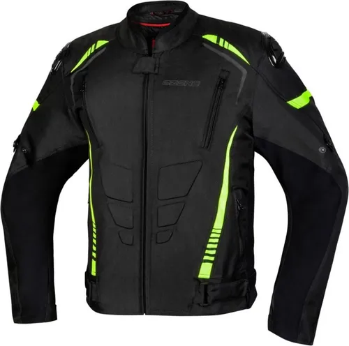 Ozone Pulse OZTJPULSE58 Herren Motorradjacke - Funktionsjacke für Motorradfahrer, abnehmbare wasserdichte Membran und umfassende Belüftungskanäle für optimalen Komfort und Sicherheit bei jeder Fahrt.