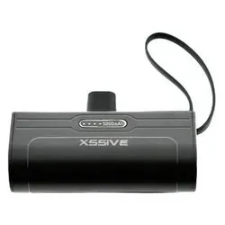 5000mAh Premium Mini Powerbank - Powerbanks: Schlanke 5000mAh Powerbank mit integriertem iPhone-Kabel und USB-C Plug & Charge, ideal für unterwegs und mit umfassendem Schutz für Ihre Geräte.