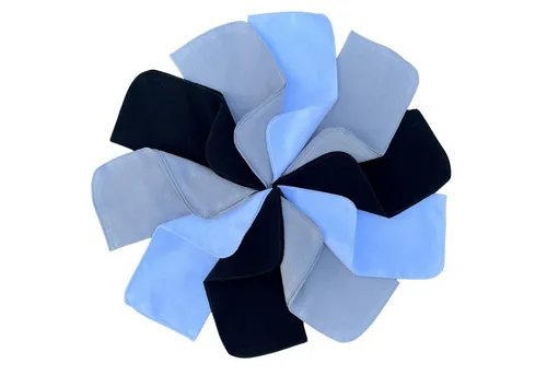 Babymajawelt Waschlappen Ultraweiche Baby Waschlappen Molton Tücher 25x25cm, Baumwolle (10-St), Nachhaltig, DIY-Feuchttücher, Wiederverwendbar, Babyausstattung