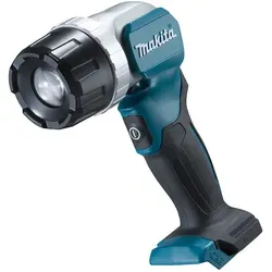 Makita Akku-Lampe DEBML106 - Taschenlampe mit 12-fach verstellbarem Lampenkopf aus Aluminium, ideal für schwierige Arbeitsplätze. Helle LED mit langer Lebensdauer für optimale Ausleuchtung.