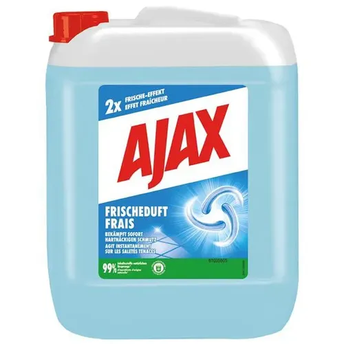 AJAX Allzweckreiniger Frischeduft 53400 - 10 l Kanister - Reinigungsmittel, entfernt mühelos Fett und sorgt für strahlenden Glanz ohne nachzuwischen – ideal für ein frisch duftendes Zuhause.