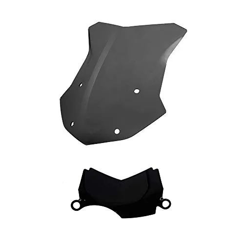 Windschutzscheibe Windschutzscheibe ADVENTURE + geräucherter schwarzer zentraler Luftabweiser R1200GS LC STANDARD ADVENTURE 2013-2018