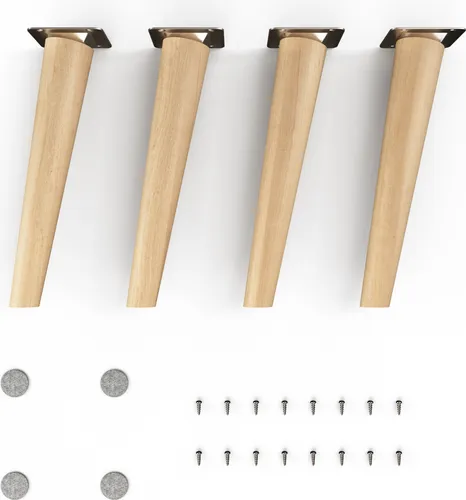 Sossai® Holzfüße rund von Sossai