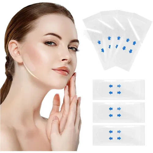 Face Lift Tape, 40 Stück Face Tape Lift Unsichtbare, Gesichtsaufkleber, Sofo...