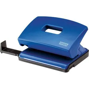 Novus Locher C 216, 025-0379, blau, Bürolocher, Stanzleistung ca. 16 Blatt