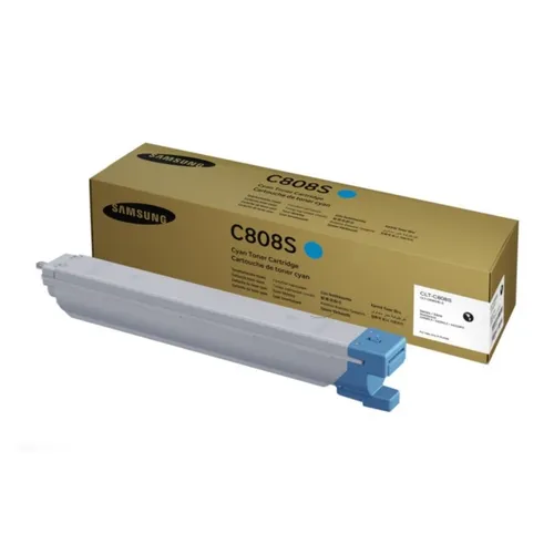 HP (Samsung) Toner CLT-C808S ELS SS560A cyan - Originaltoner für bis zu 20.000 Seiten, ideal für Samsung MultiXpress Drucker