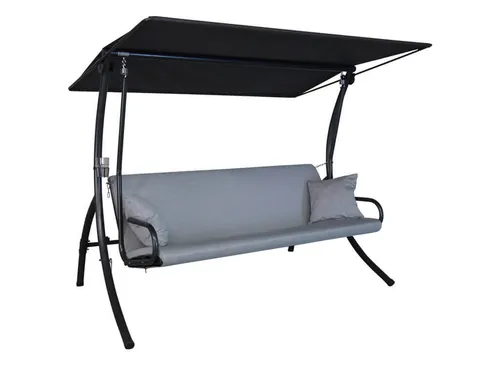 Angerer Hollywoodschaukel Elegance Zip granit von Angerer