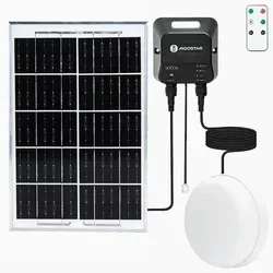 Aigostar Solarlampe Decke Außen 35W LED mit Fernbedienung