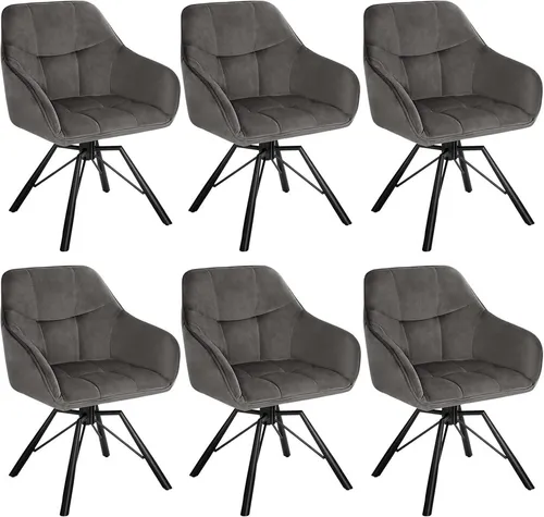 Woltu Polsterstuhl (6 St)