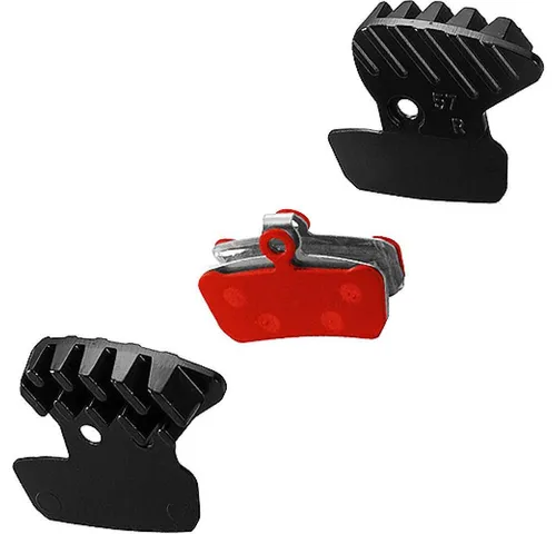 MARWI Bremsbelag Union DBP-57SC-Set für Avid Sram - Bremsbeläge für Avid Elixir und Sram Guide, gesintert mit Kühlrippen für optimale Leistung und reduzierte Überhitzung - ideal für alle Bedingungen.