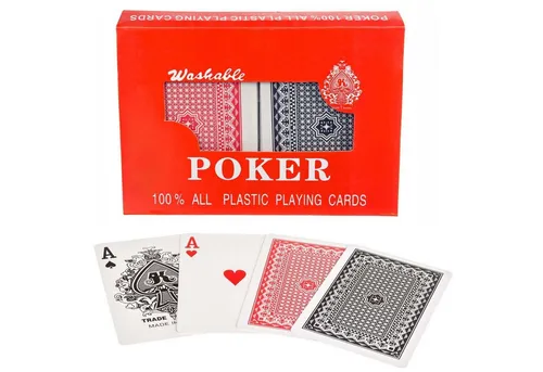 Goods+Gadgets Spiel Royal Kunststoff-Karten, Plastik Poker-Karten, Spielkarten Doppel-Deck Set