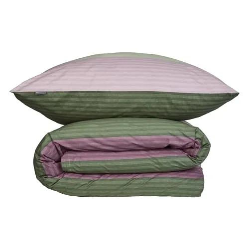 Schiesser Bettwäscheset Vendi 2-teilig | 100% Baumwolle - Bettwäsche-Set in Renforcé-Qualität, Oeko-Tex zertifiziert, mit Reißverschluss für einfaches Beziehen. Ideal für Allergiker, pflegeleicht und strapazierfähig.