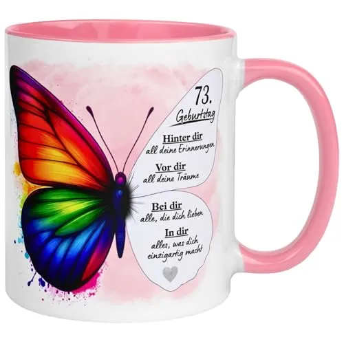 Kaffee- & Teebecher Pink von Momentals