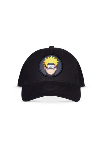 Naruto Shippuden - Verstellbare Herren Cap Schwarz - Stylische Baseballcap in Schwarz für Männer. Hergestellt aus strapazierfähigem Polyester, ideal für den täglichen Gebrauch und Freizeitaktivitäten.