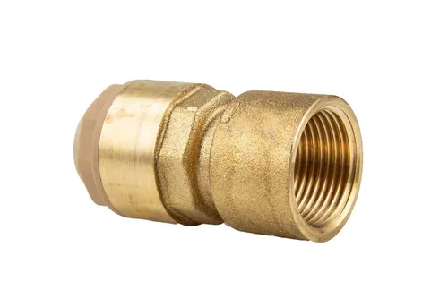 ITAP s.p.a. Steckfitting ITAP-FIT Messing-Steckverbinder gerade für Cu-Rohr x Innengewinde, Ø 15 mm x 1/2 IG
