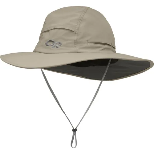 Outdoor Research Sunbriolet Sun Hat khaki XL - Hochwertiger Sonnenhut für Outdoor-Aktivitäten, wasserdicht und mit UPF 50+ Schutz. Ideal für Freizeit und Beruf, bietet er optimalen Komfort und Atmungsaktivität.