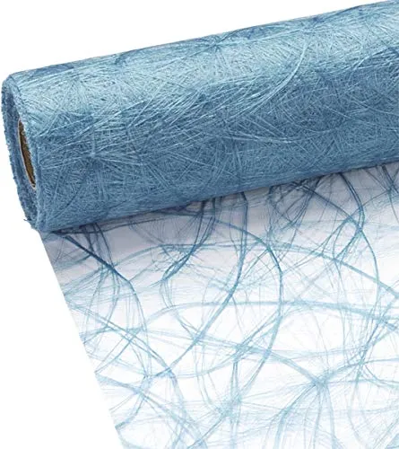 Sizoweb Tischläufer 30 cm x 25m türkis in türkis von Sizoweb