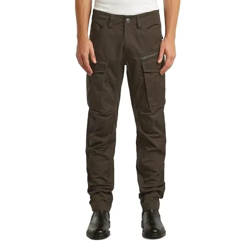 G-STAR Rovic Zip 3D Regular Tapered Hose in braun von G-STAR