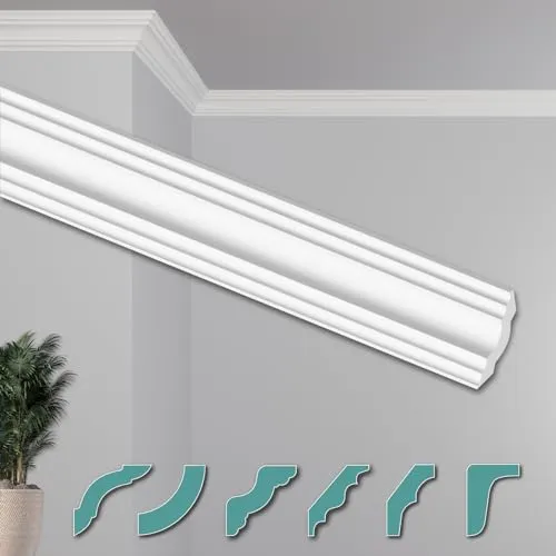 Hexim Deckenleiste ZG17, 40 Meter von HEXIM