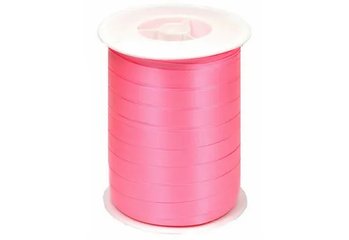 Star Dekoband, Geschenkband Ringelband 10mm x 250m Rolle Pink