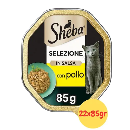 SHEBA Selection IN Sauce Ein Huhn - 22x85gr