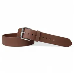 FRONHOFER Herren Arbeitsgürtel aus Büffelleder mit stufenloser Rollschnalle - Robuster Gürtel aus 100% Vollleder mit 17 stufenlosen Einstellmöglichkeiten. Ideal für Jeans und Freizeit, Made in Germany – ein langlebiger Begleiter mit individueller Passform.